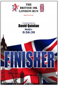 British 10k London Run 2013